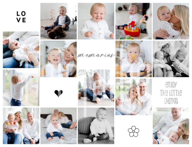 Wundervolle Shootingcollage